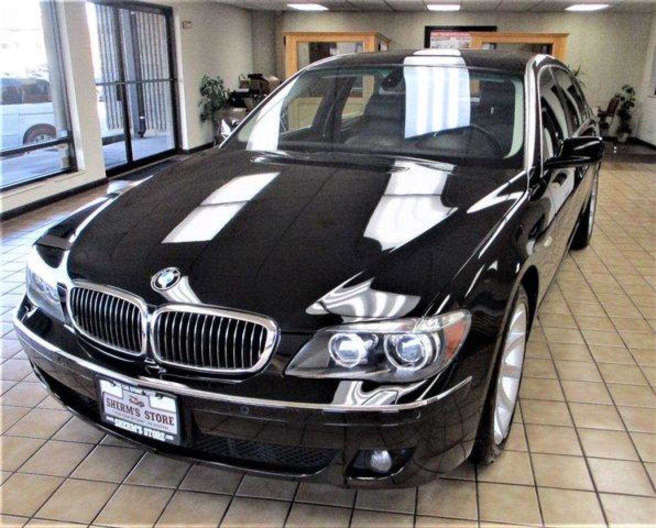 2006 Jet Black BMW 7 Series (WBAHN83576D) with an 8 4.8L engine, Automatic transmission, located at 3240 Washington Blvd., Ogden, 84401, (801) 621-7177, 41.204967, -111.969994 - 2006 BMW 7 Series 750LiSherm' Store Crew is Excited to Offer this Clean Title, No Accident, 7 Series BMW, to Our New and Repeat Customers!Features Include:Rear Wheel Drive, Factory Aluminum Alloy Wheels, Sun Roof, HID headlights, Headlights-Auto-Leveling, Fog Lamps, Heated Power Mirrors, Rain Sensin - Photo#1