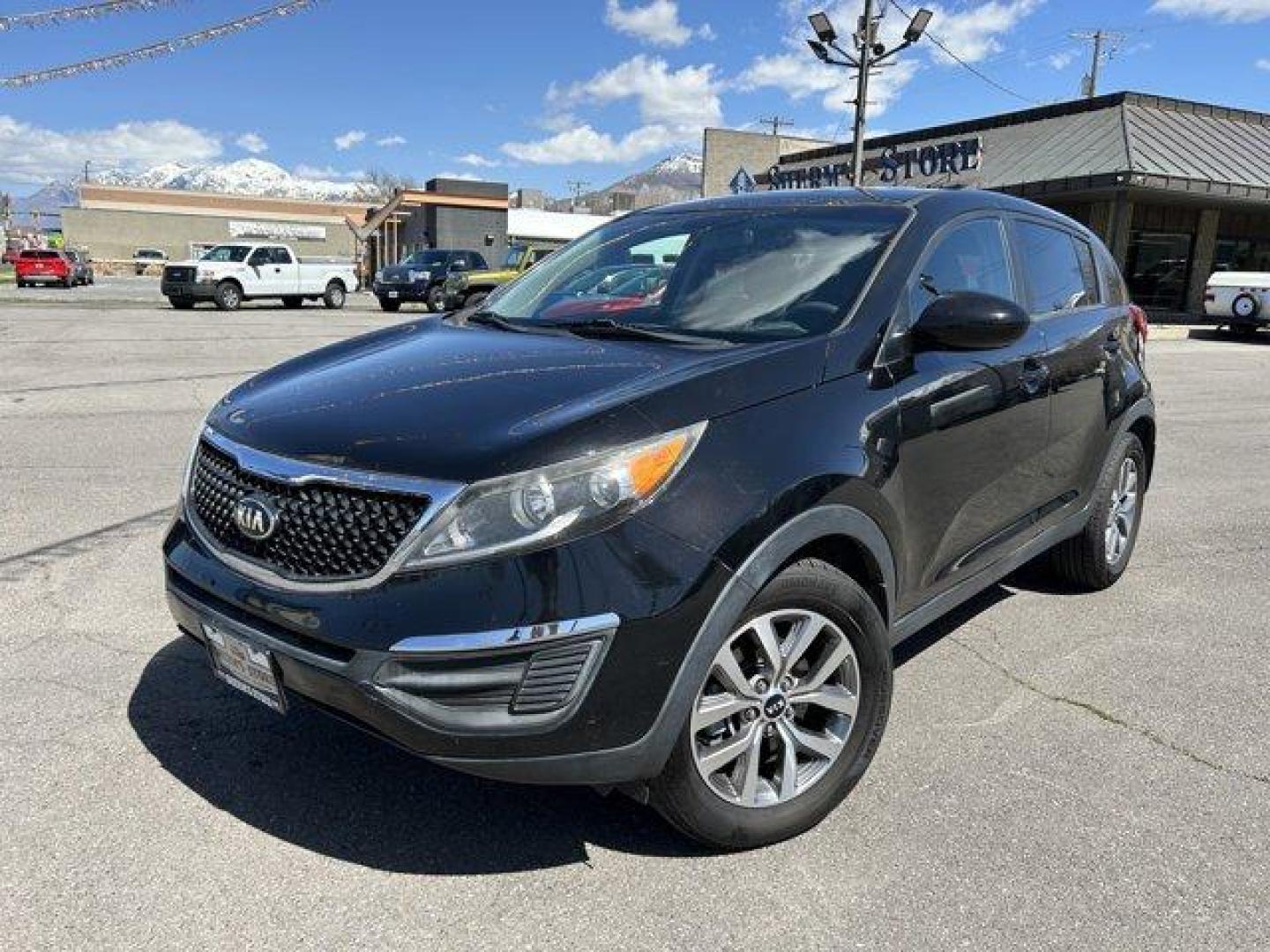 2015 Black Cherry /Black Kia Sportage (KNDPBCAC6F7) with an 4 2.4 L engine, Automatic transmission, located at 3240 Washington Blvd., Ogden, 84401, (801) 621-7177, 41.204967, -111.969994 - Photo#0