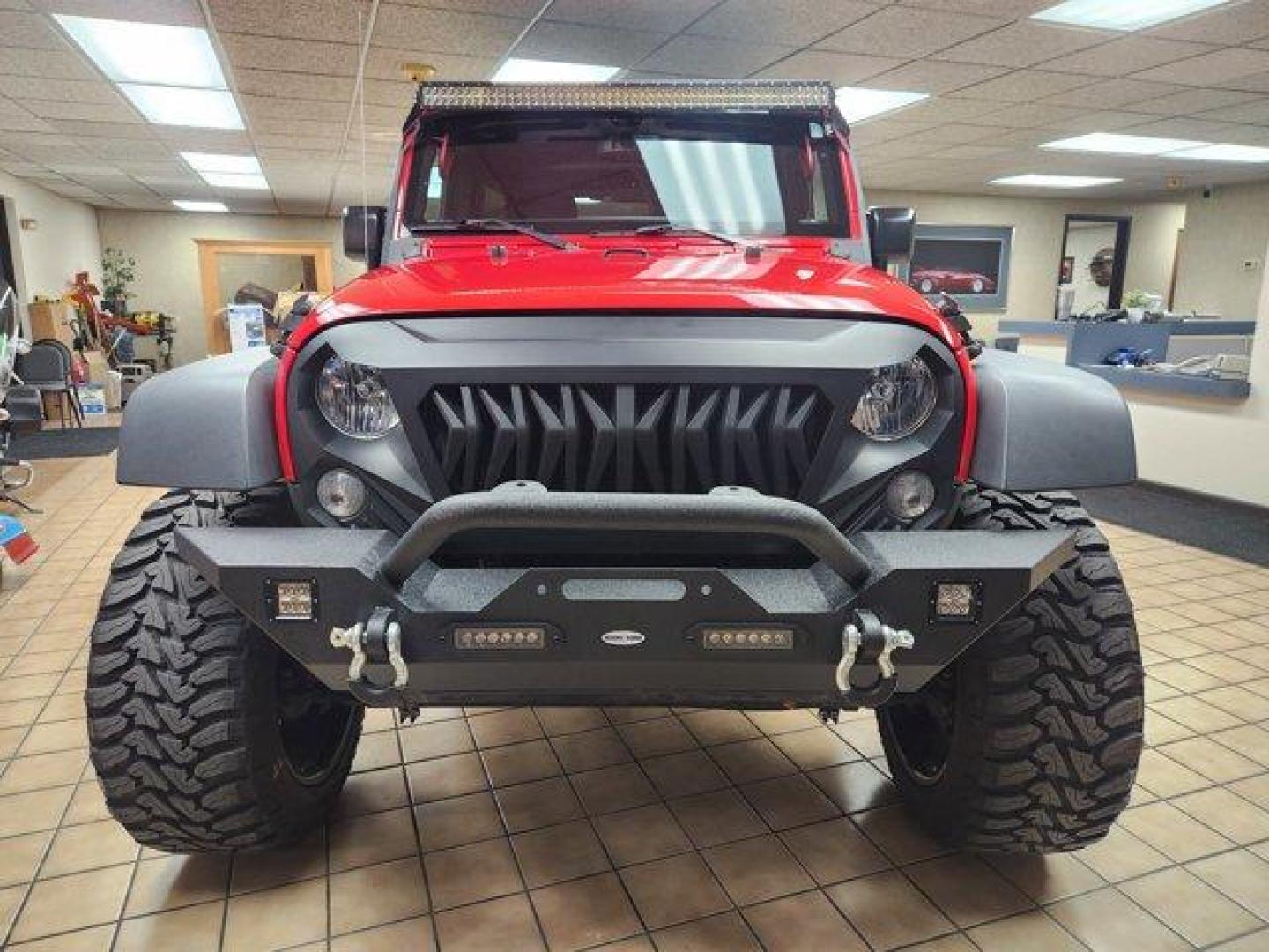 2017 Firecracker Red Clearcoat /Black Jeep Wrangler Unlimited (1C4BJWDG6HL) with an 6 3.6 L engine, Automatic transmission, located at 3240 Washington Blvd., Ogden, 84401, (801) 621-7177, 41.204967, -111.969994 - *2017 Jeep Wrangler Unlimited Sport 4x4*Sherm's Store is a family owned and operated independent auto dealer that has become a household name serving Utah for over 50 years! We specialize in excellent condition, pre-owned vehicles. Here at Sherm's, we never mark up interest rates! This means that wh - Photo#1