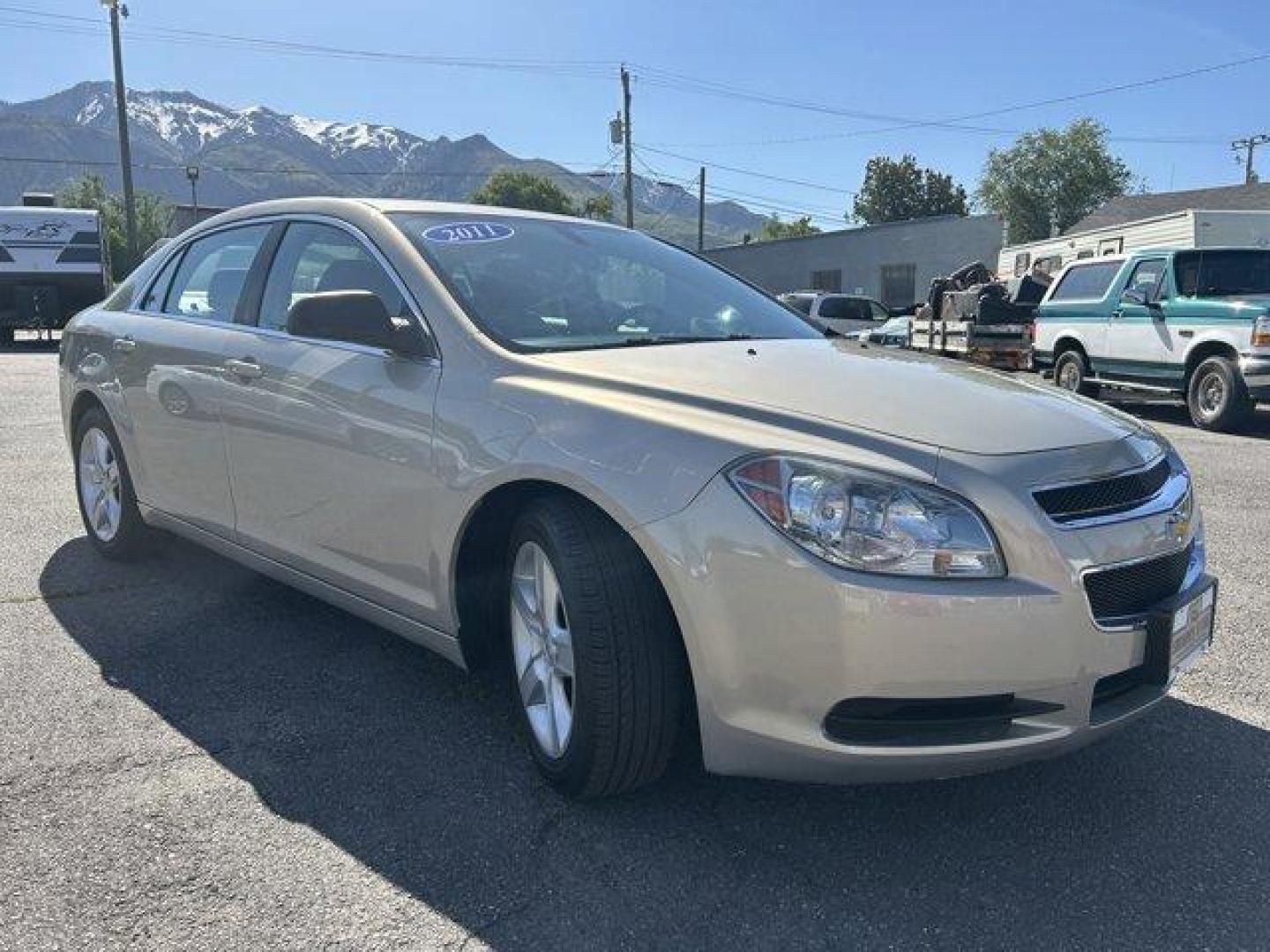 2011 Gold Mist Metallic /Cocoa/Cashmere Chevrolet Malibu (1G1ZB5E18BF) with an 4 2.4L engine, Automatic transmission, located at 3240 Washington Blvd., Ogden, 84401, (801) 621-7177, 41.204967, -111.969994 - Photo#2