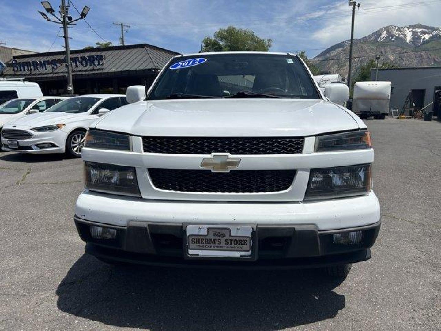 2012 Summit White /Ebony Chevrolet Colorado (1GCHTCFE7C8) with an 5 3.7L engine, Automatic transmission, located at 3240 Washington Blvd., Ogden, 84401, (801) 621-7177, 41.204967, -111.969994 - Photo#1