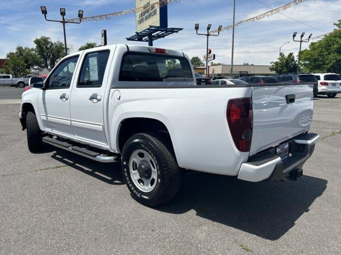 2012 Summit White /Ebony Chevrolet Colorado (1GCHTCFE7C8) with an 5 3.7L engine, Automatic transmission, located at 3240 Washington Blvd., Ogden, 84401, (801) 621-7177, 41.204967, -111.969994 - Photo#6