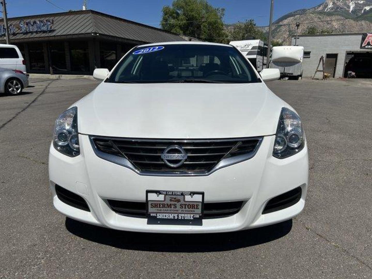 2012 Winter Frost Pearl /Charcoal Nissan Altima (1N4AL2EPXCC) with an 4 2.5L engine, Manual transmission, located at 3240 Washington Blvd., Ogden, 84401, (801) 621-7177, 41.204967, -111.969994 - Photo#1