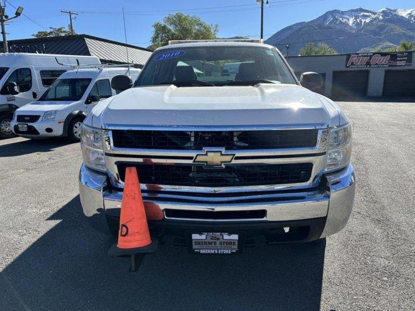 2010 Summit White /Dark Titanium Chevrolet Silverado 3500HD (1GB5KZBK0AZ) with an 8 6.0L engine, Automatic transmission, located at 3240 Washington Blvd., Ogden, 84401, (801) 621-7177, 41.204967, -111.969994 - *2010 Chevrolet Silverado 3500HD 4WD Ext Cab 157.5 SRW Work Truck*Sherm's Store is a family owned and operated independent auto dealer that has become a household name serving Utah for over 50 years! We specialize in excellent condition, pre-owned vehicles. Here at Sherm's, we never mark up interest - Photo#1