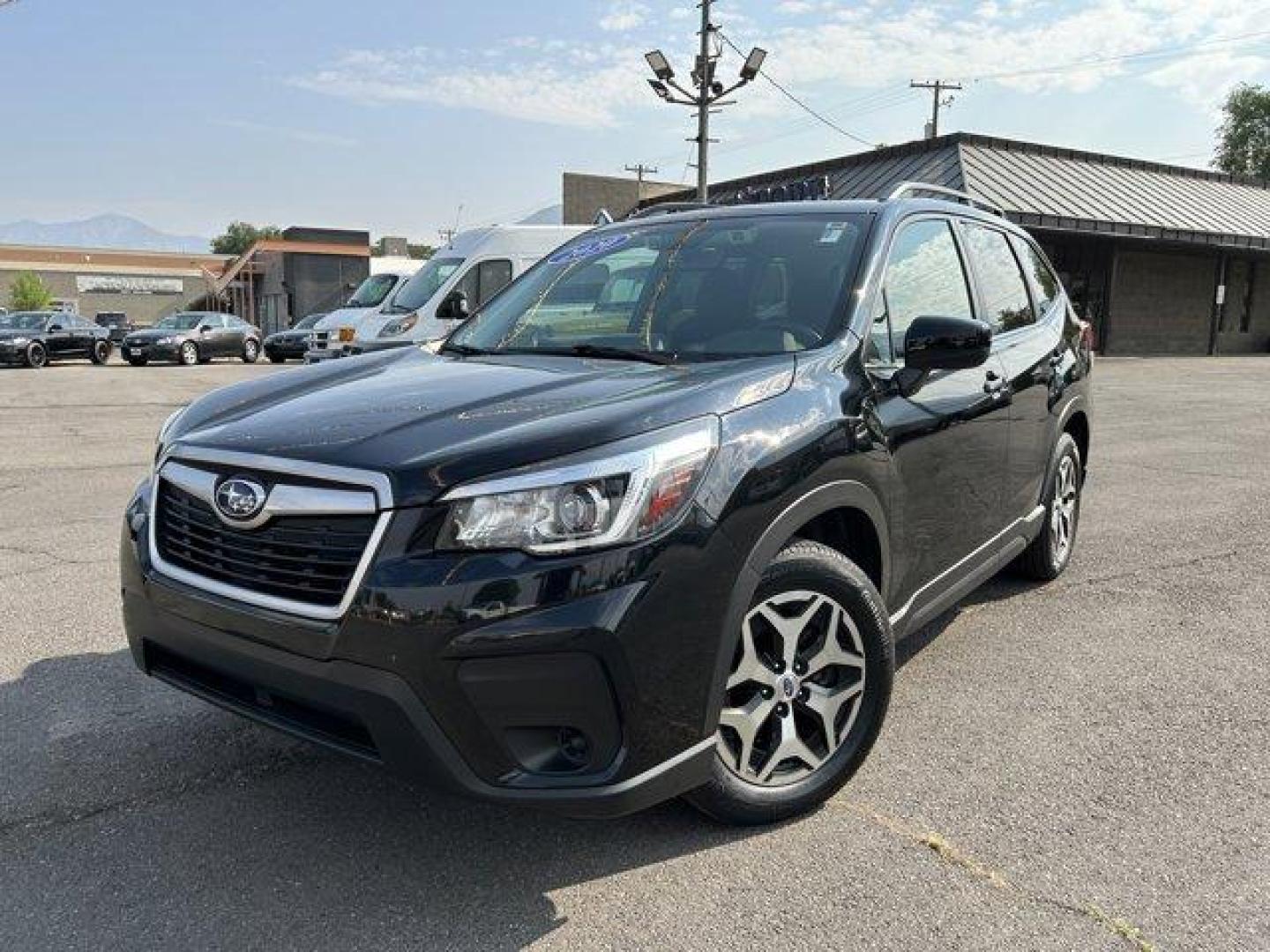 2020 Crystal Black Pearl /Black Subaru Forester (JF2SKAJC6LH) with an 4 2.5 L engine, Variable transmission, located at 3240 Washington Blvd., Ogden, 84401, (801) 621-7177, 41.204967, -111.969994 - Photo#0