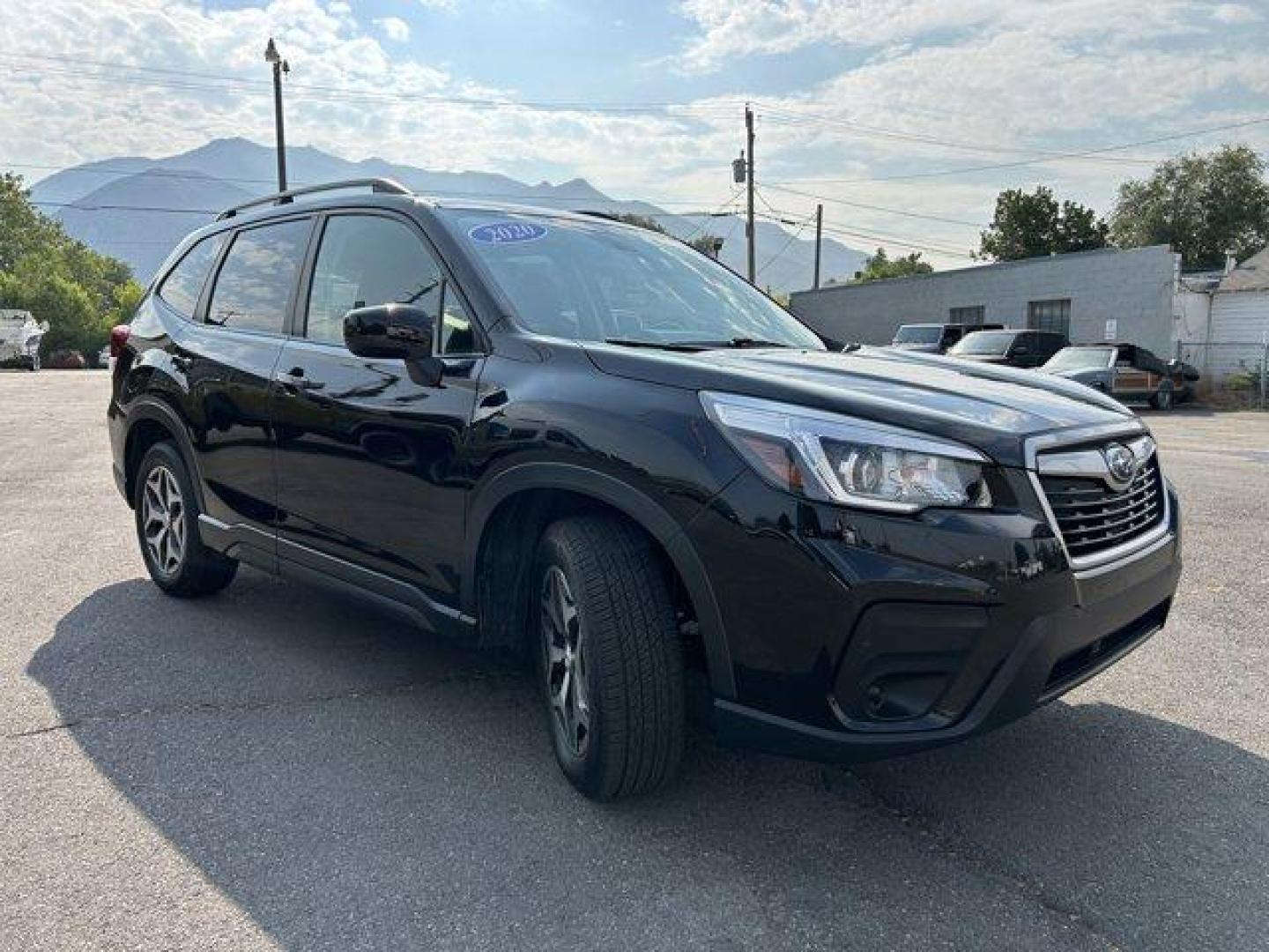 2020 Crystal Black Pearl /Black Subaru Forester (JF2SKAJC6LH) with an 4 2.5 L engine, Variable transmission, located at 3240 Washington Blvd., Ogden, 84401, (801) 621-7177, 41.204967, -111.969994 - Photo#2