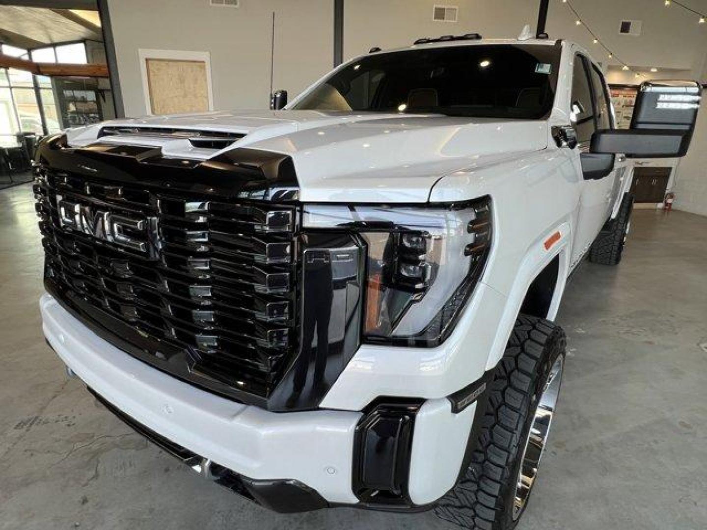 2024 White Frost Tricoat /Alpine Umber GMC Sierra 3500HD (1GT49YEY3RF) with an 8 6.6L engine, Automatic transmission, located at 3240 Washington Blvd., Ogden, 84401, (801) 621-7177, 41.204967, -111.969994 - *2024 GMC Sierra 3500HD 4WD Crew Cab Denali Ultimate*Sherm's Store is a family owned and operated independent auto dealer that has become a household name serving Utah for over 50 years! We specialize in excellent condition, pre-owned vehicles. Here at Sherm's, we never mark up interest rates! This - Photo#12