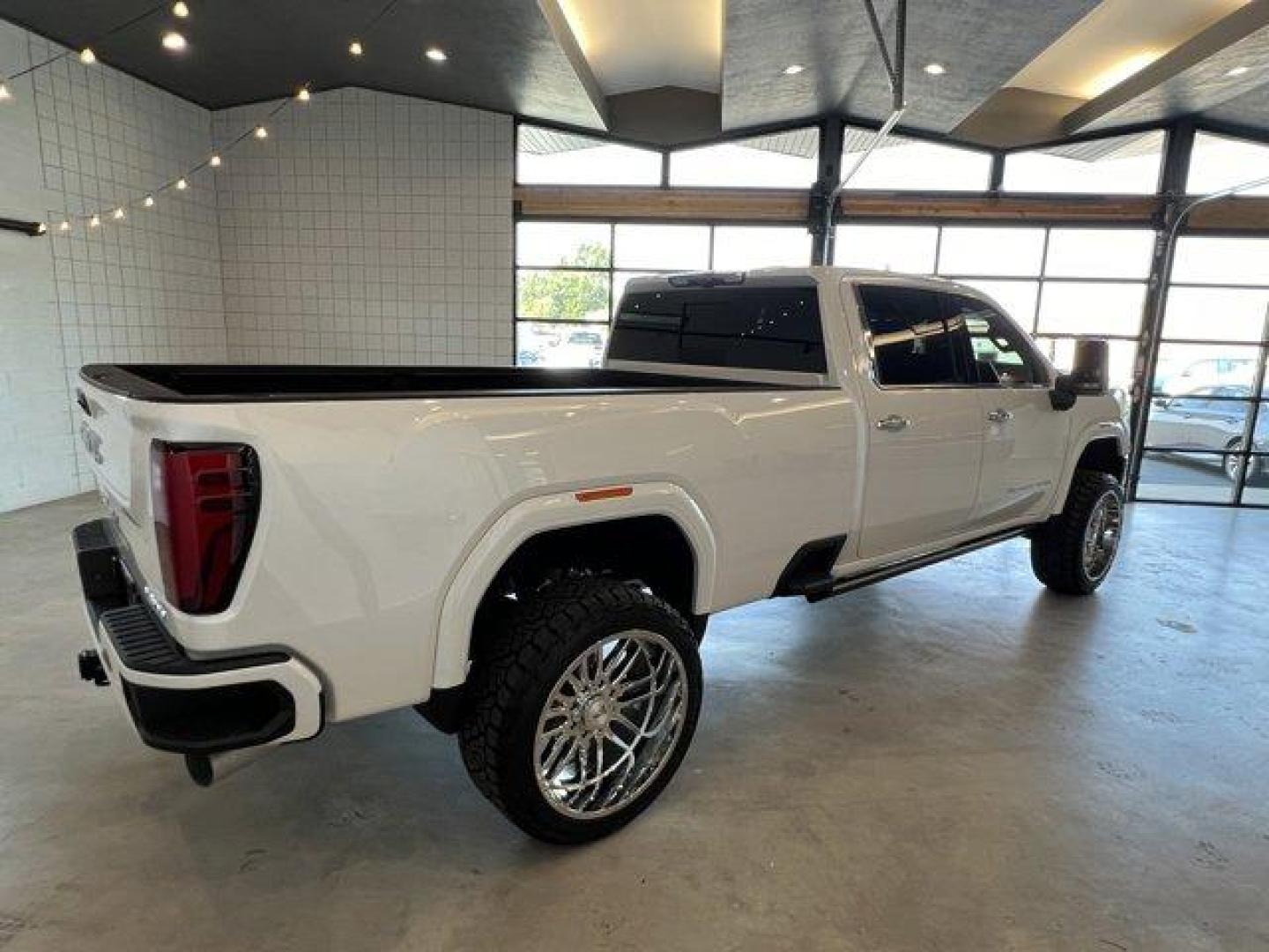 2024 White Frost Tricoat /Alpine Umber GMC Sierra 3500HD (1GT49YEY3RF) with an 8 6.6L engine, Automatic transmission, located at 3240 Washington Blvd., Ogden, 84401, (801) 621-7177, 41.204967, -111.969994 - *2024 GMC Sierra 3500HD 4WD Crew Cab Denali Ultimate*Sherm's Store is a family owned and operated independent auto dealer that has become a household name serving Utah for over 50 years! We specialize in excellent condition, pre-owned vehicles. Here at Sherm's, we never mark up interest rates! This - Photo#6