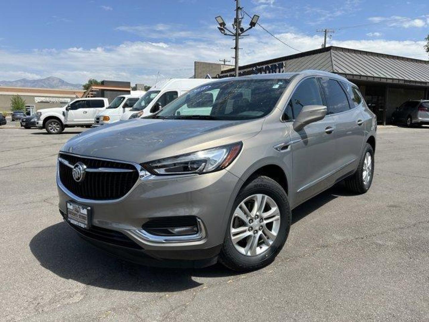 2018 Pepperdust Metallic /Dark Galvanized Buick Enclave (5GAERBKW4JJ) with an 6 3.6L engine, Automatic transmission, located at 3240 Washington Blvd., Ogden, 84401, (801) 621-7177, 41.204967, -111.969994 - *2018 Buick Enclave FWD 4dr Essence **EQUIPPED WITH 4 BRAND NEW TIRES! *Sherm's Store is a family owned and operated independent auto dealer that has become a household name serving Utah for over 50 years! We specialize in excellent condition, pre-owned vehicles. Here at Sherm's, we never mark up in - Photo#0