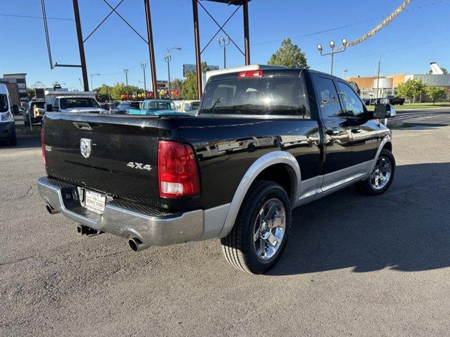 2012 Black/Silver /Tan/Brown Ram 1500 (1C6RD7JT3CS) with an 8 5.7L engine, Automatic transmission, located at 3240 Washington Blvd., Ogden, 84401, (801) 621-7177, 41.204967, -111.969994 - *2012 Ram 1500 Laramie*This is an excellent truck! It drive great! Here's some highlights:Its got a *5.7L Hemi Engine**Flip up tow mirrors **Curt Discovery tow break controller **Brand New* Good Year Wrangler SR-A tires*4 Wheel drive*Black/Silver exteriorBrown/tan interiorSherm's Store is a family o - Photo#5