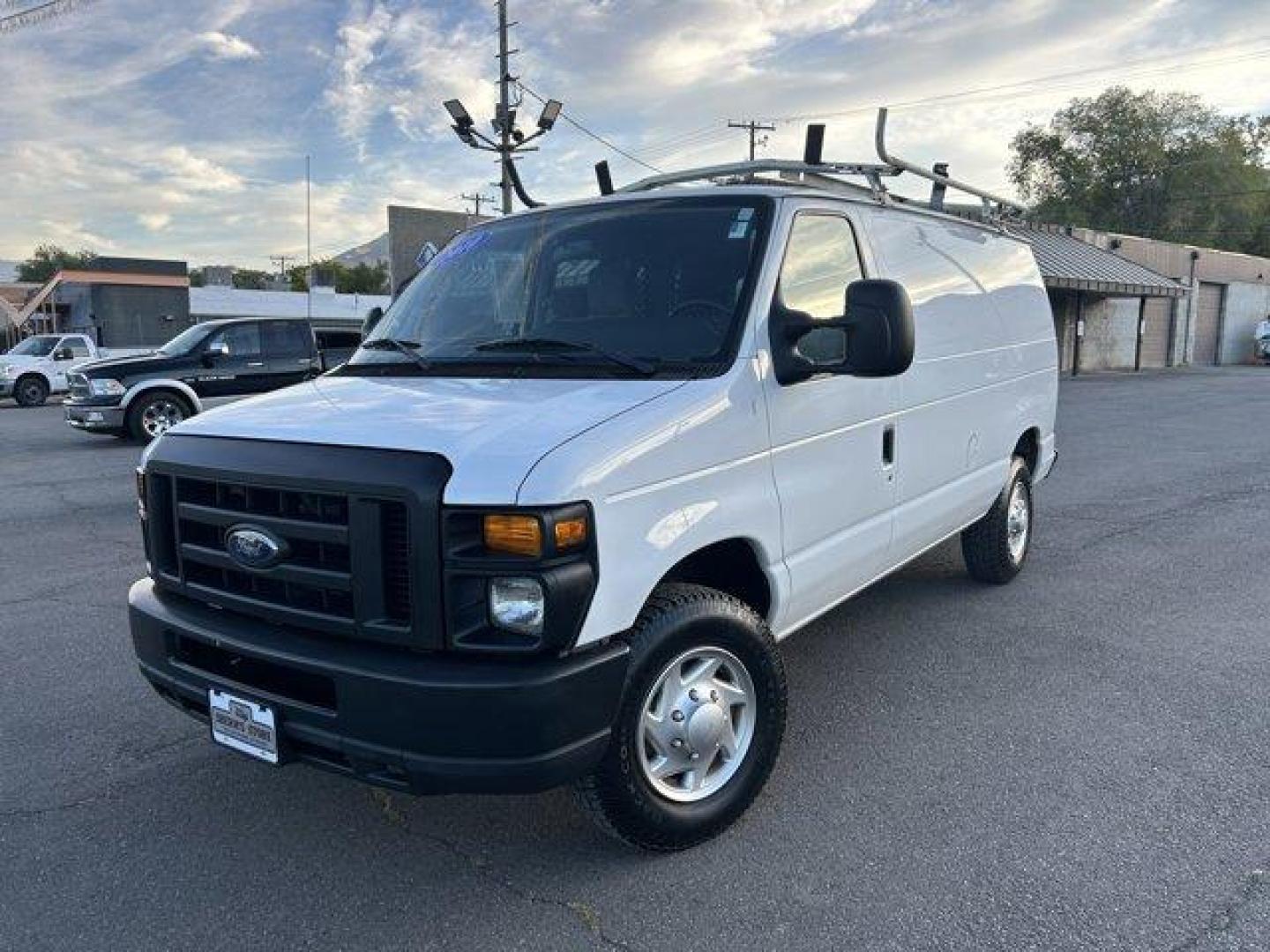 2010 Ford Econoline Cargo Van (1FTNE2EWXAD) with an 8 4.6L engine, Automatic transmission, located at 3240 Washington Blvd., Ogden, 84401, (801) 621-7177, 41.204967, -111.969994 - *2010 Ford Econoline Cargo Van E-250*This Cargo van is awesome! It has low milage (68,849) and drives great. It has a roof mounted ladder rack and inside its got utility shelves and bins for all of your gear!Equipped with a tow hitch and Tekonsha Voyager brake controllerSherm's Store is a family own - Photo#0