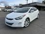 2013 Shimmering White /Beige Hyundai Elantra (5NPDH4AE9DH) with an 4 1.8L engine, Automatic transmission, located at 3240 Washington Blvd., Ogden, 84401, (801) 621-7177, 41.204967, -111.969994 - *2013 Hyundai Elantra Limited** *This sleek Elantra is ready for you! The 1.8L inline 4 engine gives you a nice smooth ride!This is a 2 owner no accidents vehicle and the condition is excellent!You'll feel great driving it with its leather interior, back up camera, power windows, locks and mirrors, - Photo#0