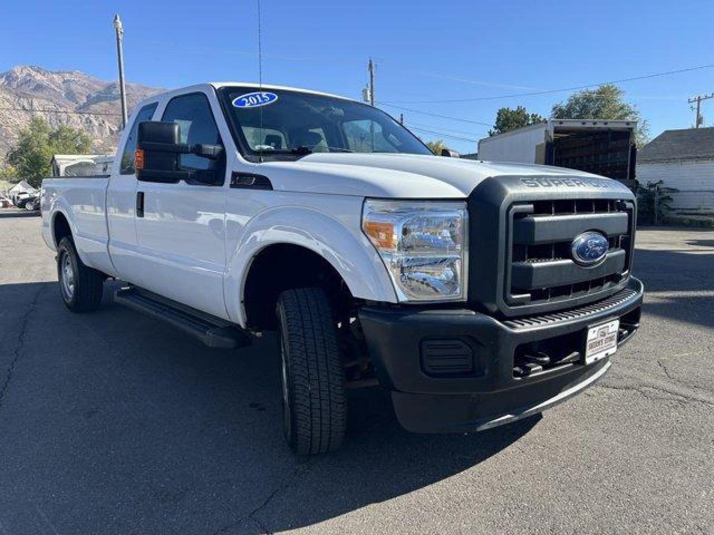 2015 White /gray Ford Super Duty F-250 SRW (1FT7X2B66FE) with an 8 6.2L engine, Automatic transmission, located at 3240 Washington Blvd., Ogden, 84401, (801) 621-7177, 41.204967, -111.969994 - *2015 Ford F-250 Super Duty XL*Take on any job in this F250 Super Duty, complete with tool box for all your gear! This truck also includes power widows, locks, and mirrors, plus vinyl seats to keep you feeling comfortable while driving!Sherm's Store is a family owned and operated independent auto de - Photo#2