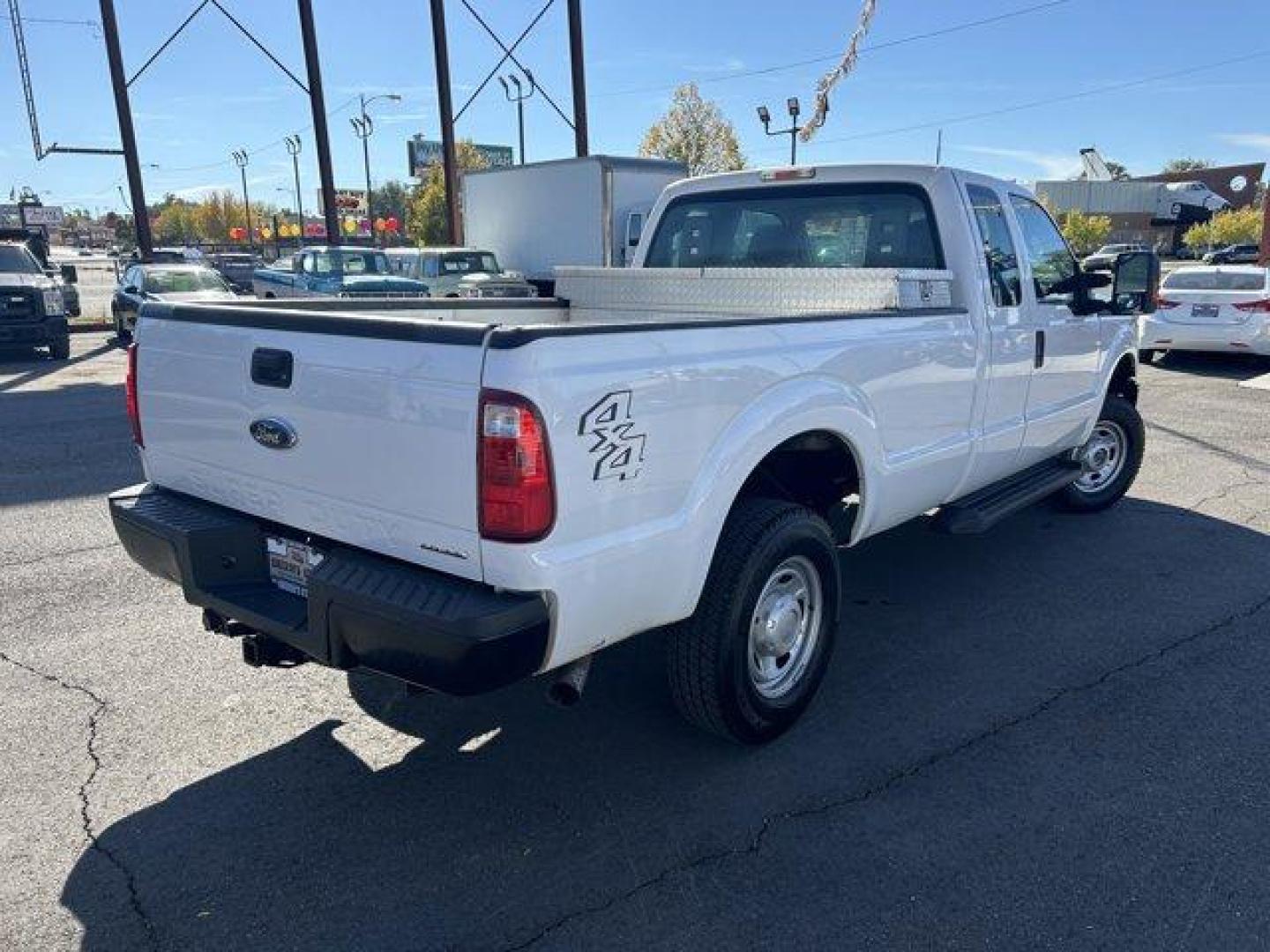 2015 White /gray Ford Super Duty F-250 SRW (1FT7X2B66FE) with an 8 6.2L engine, Automatic transmission, located at 3240 Washington Blvd., Ogden, 84401, (801) 621-7177, 41.204967, -111.969994 - *2015 Ford F-250 Super Duty XL*Take on any job in this F250 Super Duty, complete with tool box for all your gear! This truck also includes power widows, locks, and mirrors, plus vinyl seats to keep you feeling comfortable while driving!Sherm's Store is a family owned and operated independent auto de - Photo#5