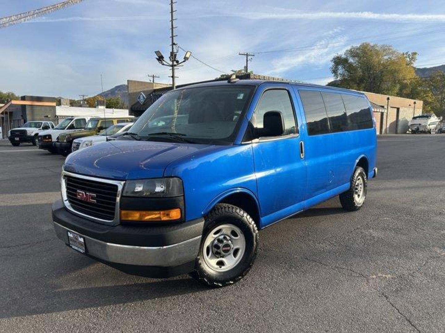 2020 Marine Blue Metallic /Medium Pewter GMC Savana Passenger (1GJZ7MFG9L1) with an 8 6.0L engine, Automatic transmission, located at 3240 Washington Blvd., Ogden, 84401, (801) 621-7177, 41.204967, -111.969994 - Photo#0