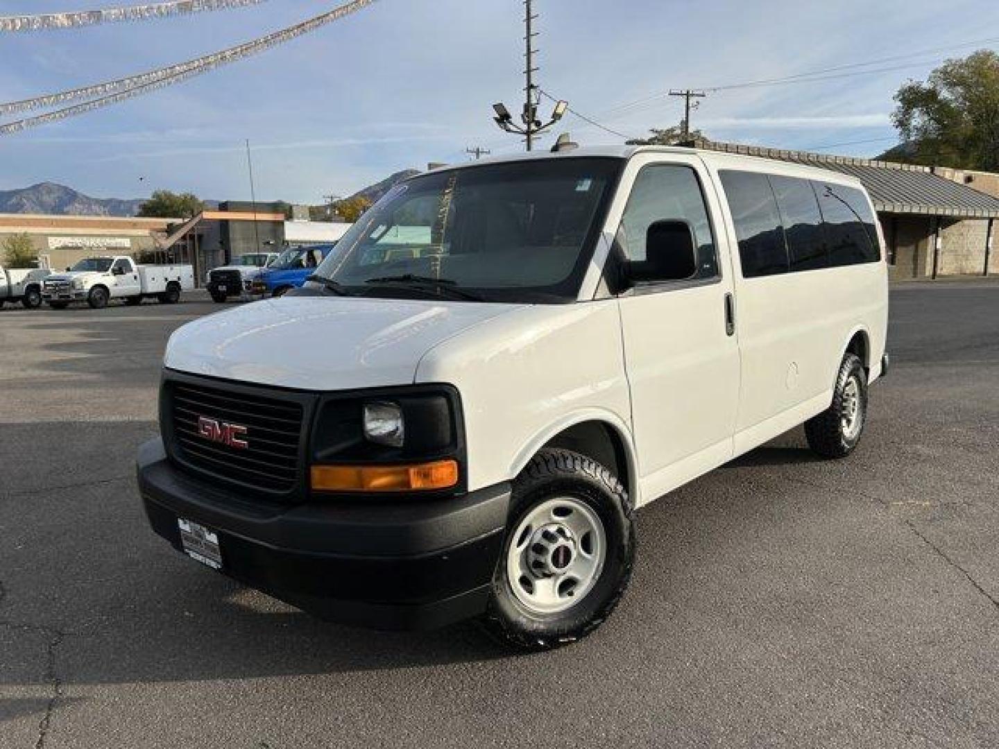 2017 Summit White /Medium Pewter GMC Savana Passenger (1GJZ7LFF6H1) with an 8 4.8L engine, Automatic transmission, located at 3240 Washington Blvd., Ogden, 84401, (801) 621-7177, 41.204967, -111.969994 - Photo#0