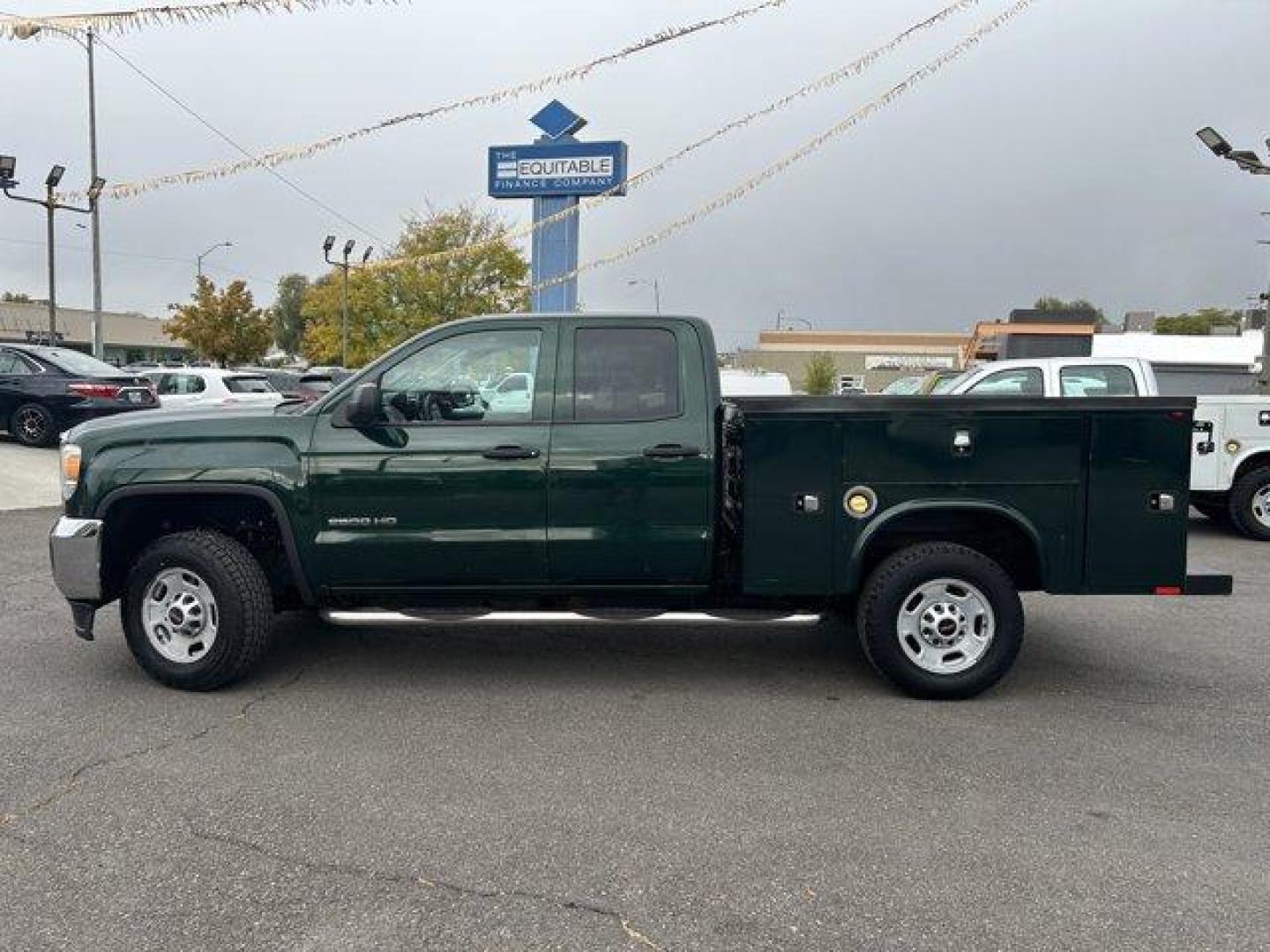 2015 Green /Jet Black/Dark Ash GMC Sierra 2500HD (1GT22XEG5FZ) with an 8 6.0L engine, Automatic transmission, located at 3240 Washington Blvd., Ogden, 84401, (801) 621-7177, 41.204967, -111.969994 - *2015 GMC Sierra 2500HD*Come check out this green machine!! This 2015 utility truck is loaded with features inside and out!! The Knapheide utility bed has a total of 8 compartments ready for all your gear! it also features a dual-locking system with locks on the compartments and a bar that will lock - Photo#7