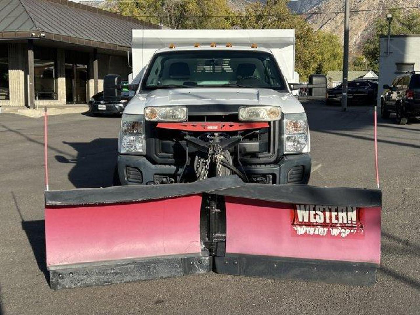 2015 White /gray Ford Super Duty F-350 DRW (1FDRF3H62FE) with an 8 6.2L engine, Automatic transmission, located at 3240 Washington Blvd., Ogden, 84401, (801) 621-7177, 41.204967, -111.969994 - *For Sale: 2015 Ford F-350 Super Duty XLT Ultimate Workhorse with Plow, Salter, and Dump Bed!*This 2015 Ford F-350 Super Duty XLT is the perfect combination of rugged performance, versatility, and top-tier features. Whether you're handling tough worksite demands, plowing through snow, or hauling he - Photo#2