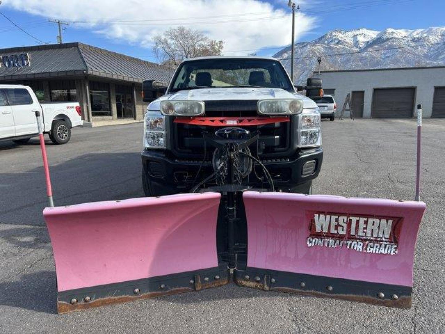 2015 White /gray Ford Super Duty F-250 SRW (1FTBF2B69FE) with an 8 6.2L engine, Automatic transmission, located at 3240 Washington Blvd., Ogden, 84401, (801) 621-7177, 41.204967, -111.969994 - Introducing the*2015 Ford Super Duty F-250 SRW 4WD Regular Cab 137 XL* a rugged and reliable plow truck designed to conquer the harshest winter conditions. Built to deliver unmatched strength and performance, this heavy-duty workhorse combines power, durability, and efficiency to tackle snow removal - Photo#1