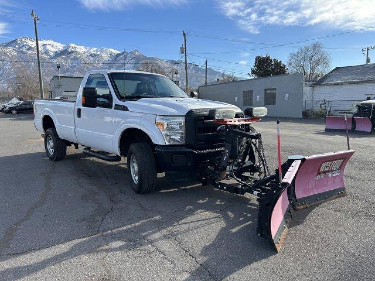 2015 White /gray Ford Super Duty F-250 SRW (1FTBF2B69FE) with an 8 6.2L engine, Automatic transmission, located at 3240 Washington Blvd., Ogden, 84401, (801) 621-7177, 41.204967, -111.969994 - Introducing the*2015 Ford Super Duty F-250 SRW 4WD Regular Cab 137 XL* a rugged and reliable plow truck designed to conquer the harshest winter conditions. Built to deliver unmatched strength and performance, this heavy-duty workhorse combines power, durability, and efficiency to tackle snow removal - Photo#2